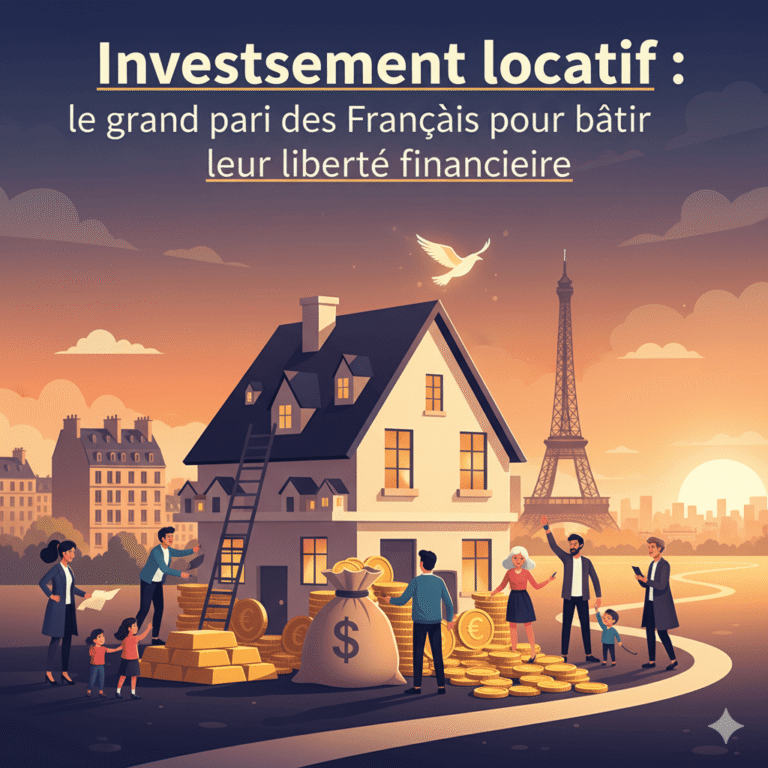 Investissement locatif : le grand pari des Français pour bâtir leur liberté financière